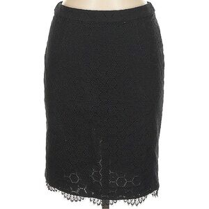 Vintage Blumarine Lace Skirt Black Cotton Eyelet -90s Y2K